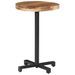 Table de bistro Ronde Ø50x75 cm Bois d'acacia massif - Photo n°1