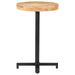 Table de bistro Ronde Ø50x75 cm Bois de manguier brut - Photo n°4