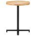 Table de bistro Ronde Ø60x75 cm Bois de manguier brut - Photo n°2