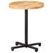 Table de bistro Ronde Ø60x75 cm Bois de manguier brut - Photo n°6