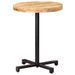 Table de bistro Ronde Ø60x75 cm Bois de manguier brut - Photo n°9