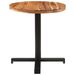 Table de bistro Ronde Ø70x75 cm Bois d'acacia massif - Photo n°2