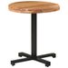 Table de bistro Ronde Ø70x75 cm Bois d'acacia massif - Photo n°9