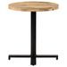 Table de bistro Ronde Ø70x75 cm Bois de manguier brut - Photo n°2