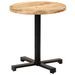 Table de bistro Ronde Ø70x75 cm Bois de manguier brut - Photo n°9