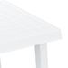 Table de camping blanc 79x56x64 cm PP aspect de bois - Photo n°5