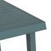 Table de camping vert 79x56x64 cm PP aspect de bois - Photo n°5