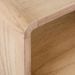 Table de chevet 1 niche bois massif cérusé Siana - Photo n°2