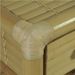 Table de chevet 1 tiroir bambou clair Woay - Photo n°4