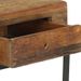 Table de chevet 1 tiroir bois de récupération et métal Likav - Photo n°4