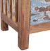 Table de chevet 1 tiroir bois de récupération massif Teref - Photo n°8