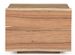Table de chevet 2 tiroirs bois acacia naturel Denia 60 cm - Photo n°1