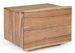 Table de chevet 2 tiroirs bois acacia naturel Denia 60 cm - Photo n°2