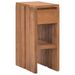 Table de chevet 20x35x50 cm Bois de teck solide - Photo n°1