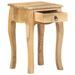 Table de chevet 28x28x46 cm Bois de manguier massif - Photo n°3