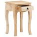 Table de chevet 28x28x46 cm Bois de manguier massif 2 - Photo n°3