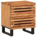 Table de chevet 40x33x46 cm Bois d'acacia massif - Photo n°1