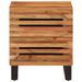 Table de chevet 40x33x46 cm Bois d'acacia massif - Photo n°2