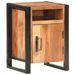 Table de chevet 40x35x55 cm Bois d'acacia massif - Photo n°1