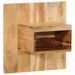 Table de chevet 50x27x50 cm bois d'acacia solide - Photo n°1