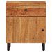 Table de chevet 50x33x60 cm bois d'acacia solide - Photo n°5