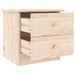 Table de chevet ALTA 43x35x40,5 cm bois de pin massif - Photo n°4