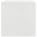 Table de chevet Blanc 40 x 30 x 30 cm 2 - Photo n°5