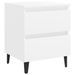Table de chevet Blanc 40x35x50 cm - Photo n°1