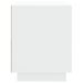 Table de chevet blanc 44x35x45 cm bois d’ingénierie - Photo n°8