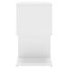Table de chevet Blanc 50x30x51,5 cm - Photo n°6
