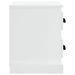 Table de chevet blanc 60x35,5x45 cm - Photo n°8