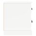 Table de chevet blanc 60x39x45 cm - Photo n°8
