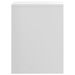 Table de chevet Blanc brillant 40 x 30 x 40 cm - Lot de 2 - Photo n°6