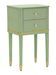 Table de chevet camille verte cm 40x30x71 - Photo n°1