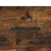 Table de chevet chêne fumé 40x35x47,5 cm bois d’ingénierie - Photo n°9