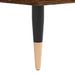 Table de chevet chêne marron 40x30x50 cm bois d'ingénierie - Photo n°7