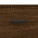Table de chevet chêne marron 40x35x47,5 cm bois d’ingénierie - Photo n°9