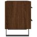 Table de chevet chêne marron 40x35x47,5 cm bois d’ingénierie - Photo n°7