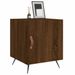 Table de chevet chêne marron 40x40x50 cm bois d’ingénierie - Photo n°9