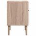 Table de chevet chêne sonoma 38,5x38,5x57 cm bois d’ingénierie - Photo n°6