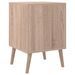 Table de chevet chêne sonoma 38,5x38,5x57 cm bois d’ingénierie - Photo n°7