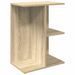 Table de chevet chêne sonoma 46,5x29x61 cm bois d'ingénierie - Photo n°2