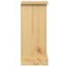 Table de chevet Corona 35x32,5x74 cm bois de pin massif - Photo n°5