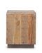 Table de chevet en bois de manguier 3 tiroirs Ely L 45 cm - Photo n°6