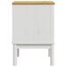 Table de chevet FLORO blanc 45x39x57 cm bois de pin massif - Photo n°6