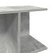 Table de chevet gris béton 46,5x29x61 cm bois d'ingénierie - Photo n°8