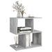 Table de chevet Gris béton 50x30x51,5 cm - Photo n°1