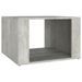 Table de chevet Gris béton 57x55x36 cm Bois d'ingénierie - Photo n°1