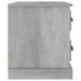 Table de chevet gris béton 60x39x45 cm - Photo n°8