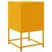 Table de chevet jaune moutarde 36x39x60,5 cm acier - Photo n°8